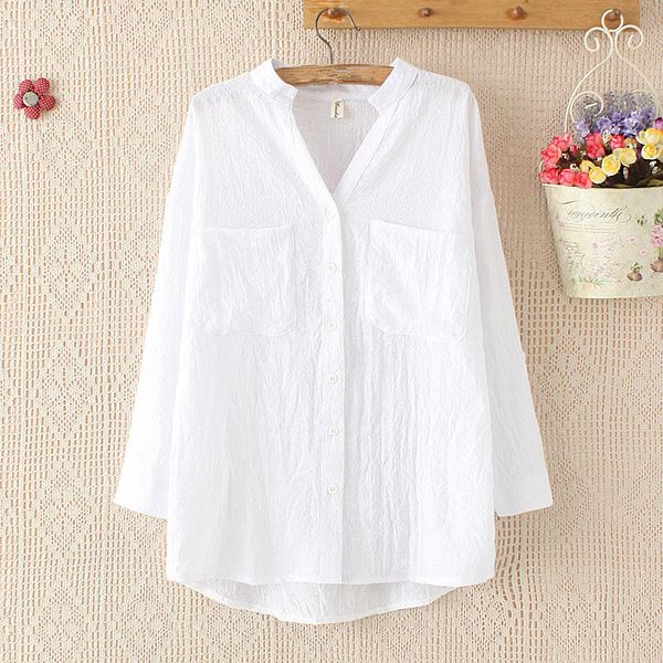 summer shirt blouse women clothes cotton linen long sleeve shirt female blouse elegant casual v-neck women and q1502, White
summer shirt blouse women clothes cotton linen long sleeve shirt female blouse elegant casual v-neck women and q1502, White