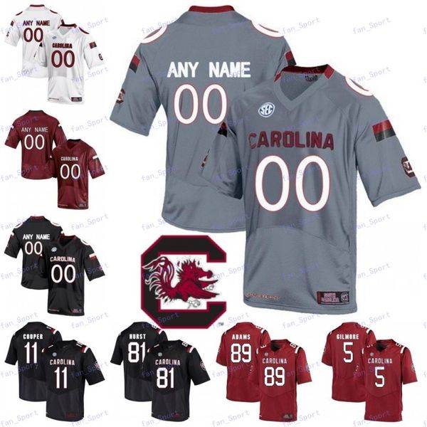 custom south carolina gamecock football jersey college ryan hilinski rico dowdle tavien feaster bryan edwards shi smith kyle markway, Black
custom south carolina gamecock football jersey college ryan hilinski rico dowdle tavien feaster bryan edwards shi smith kyle markway, Black