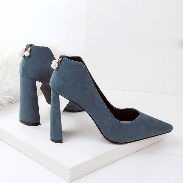 wedding shoes blue office shoes women rhinestone heels dress shoes women high heels moda mujer 2019, Black
wedding shoes blue office shoes women rhinestone heels dress shoes women high heels moda mujer 2019, Black