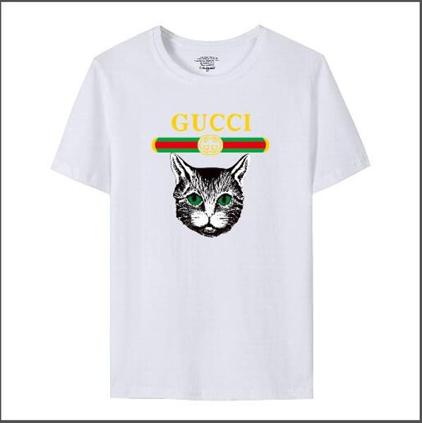 a17 men's women'short-sleeved cotton summer printing pattern loose version of the upper body super handsome fashion trend men', White
a17 men's women'short-sleeved cotton summer printing pattern loose version of the upper body super handsome fashion trend men', White