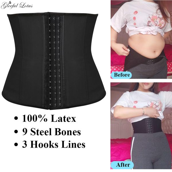 binders and shapers body shapewear women latex waist trainer body shaper slimming sheath belly corset modeling strap weight loss, Black;white
binders and shapers body shapewear women latex waist trainer body shaper slimming sheath belly corset modeling strap weight loss, Black;white