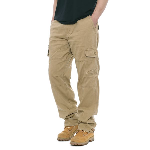 2020 tactical cargo pants men overalls casual cotton workout baggy pants multi pockets joggers army straight trousers, Black
2020 tactical cargo pants men overalls casual cotton workout baggy pants multi pockets joggers army straight trousers, Black