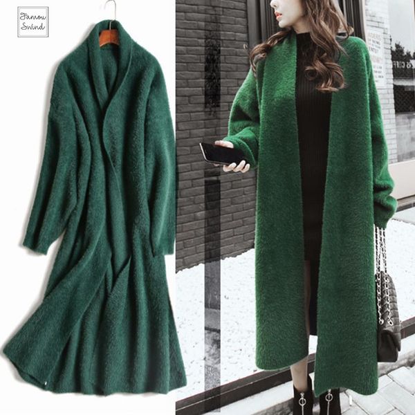 sweaters mink sweater cardigan women korean winter coat batwing sleeve knitted long cardigan synthetic thick plus size, White;black
sweaters mink sweater cardigan women korean winter coat batwing sleeve knitted long cardigan synthetic thick plus size, White;black
