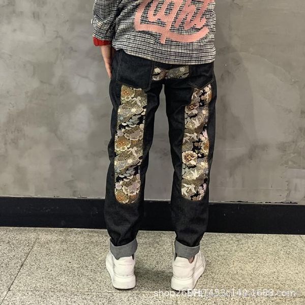 20 fashion classic mens patchwork print jeans slim fit motorcycle denim for men fashion designer street hip hop mens jeans, Blue
20 fashion classic mens patchwork print jeans slim fit motorcycle denim for men fashion designer street hip hop mens jeans, Blue