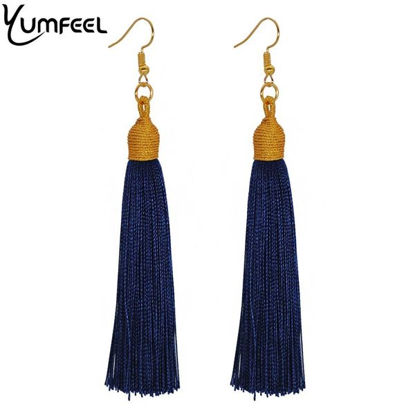 yumfeel new fashion jewelry earrings 6 color choice golden cover tassel earrings women gifts brincos
yumfeel new fashion jewelry earrings 6 color choice golden cover tassel earrings women gifts brincos