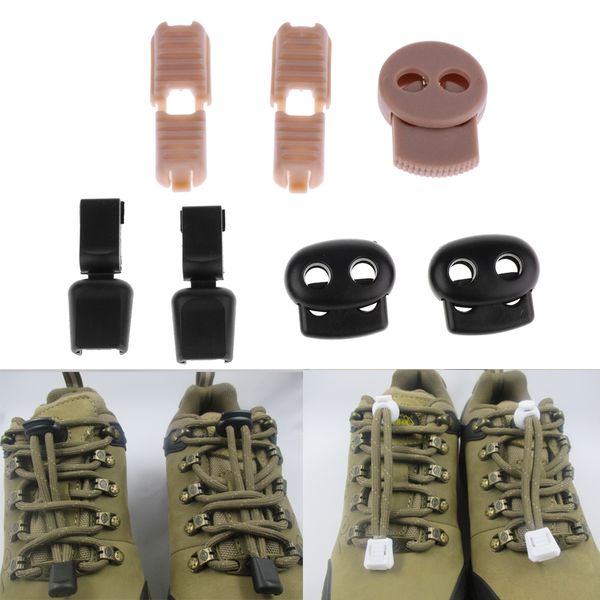 heavy duty double hole nylon cord lock clamp toggle sslider barrel replacement locks for shoelace paracord accessory cordage, Black
heavy duty double hole nylon cord lock clamp toggle sslider barrel replacement locks for shoelace paracord accessory cordage, Black