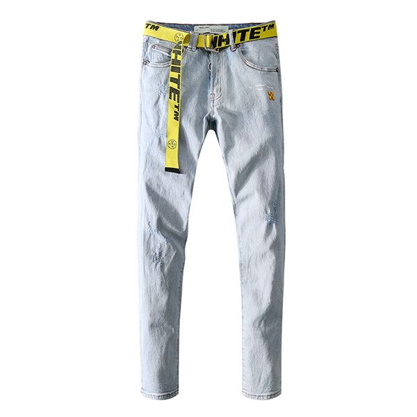 2020mens solid color distressed biker cool jeans fashion slim ripped washed pencil pants mens jeans male high street jeans 03, Gray
2020mens solid color distressed biker cool jeans fashion slim ripped washed pencil pants mens jeans male high street jeans 03, Gray