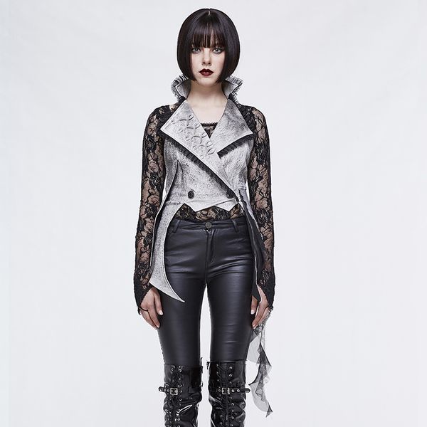 дьявол моды серый стенд воротник жилет brocade punk рукавов жилеты для женщин cosplay партии, Black;white
дьявол моды серый стенд воротник жилет brocade punk рукавов жилеты для женщин cosplay партии, Black;white