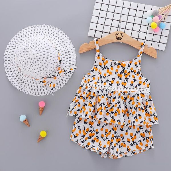 girls braces +pants flower beach set summer 2019 kids boutique kdis clothing 0-4t little girls braces 2 pc outfits send hats by0990, White
girls braces +pants flower beach set summer 2019 kids boutique kdis clothing 0-4t little girls braces 2 pc outfits send hats by0990, White