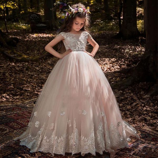 blush flower girl dresses for weddings ball gown cap sleeves tulle lace beaded long first communion dresses for little girl, Red;yellow
blush flower girl dresses for weddings ball gown cap sleeves tulle lace beaded long first communion dresses for little girl, Red;yellow