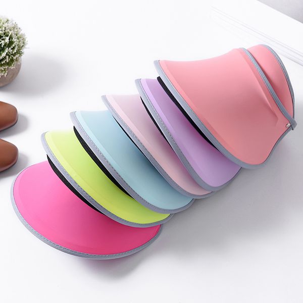 2019 new selling empty tennis caps stylish women beach sports sun visor hat golf caps summer travel sun hat outdoor, Blue;gray
2019 new selling empty tennis caps stylish women beach sports sun visor hat golf caps summer travel sun hat outdoor, Blue;gray