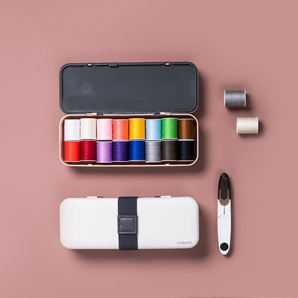 portable travel sewing kit needle threader sewing box diy multi-function for stitching embroidery thread accessories7, Black
portable travel sewing kit needle threader sewing box diy multi-function for stitching embroidery thread accessories7, Black