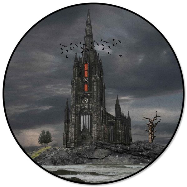 european architectural horror house pattern rugs and carpets for home living room round rug for children rooms non-slip
european architectural horror house pattern rugs and carpets for home living room round rug for children rooms non-slip
