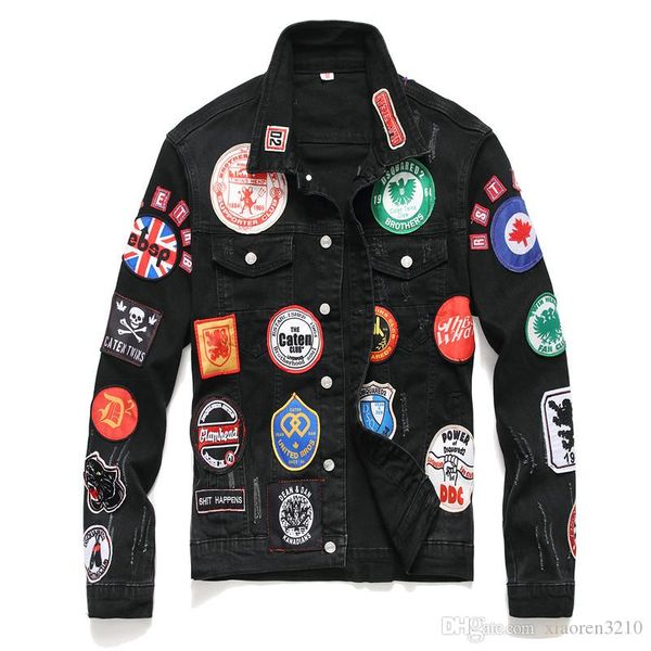 2020 cyber money xmas men denim jacket down parkas multi badge fashion new thick warm and windproof waterproof long down jacket male winter, Black
2020 cyber money xmas men denim jacket down parkas multi badge fashion new thick warm and windproof waterproof long down jacket male winter, Black