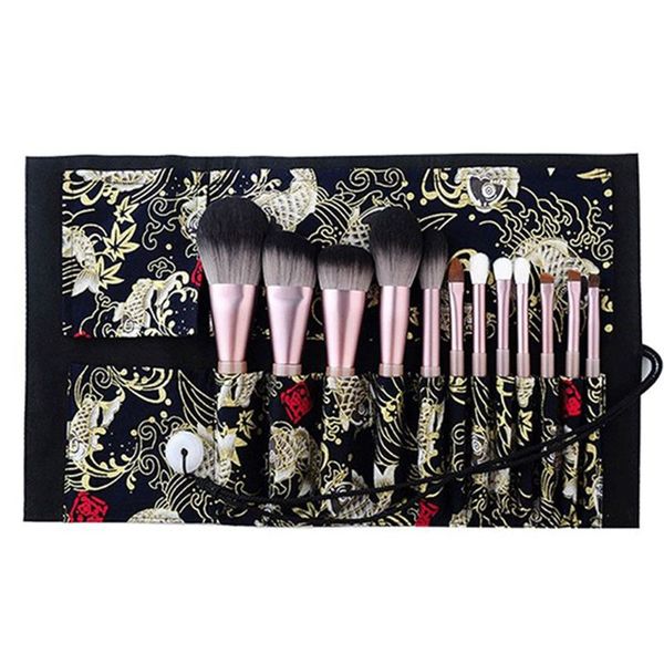 makeup brushes 12pcs pro face cosmetic powder brush foundation tool with storage case
makeup brushes 12pcs pro face cosmetic powder brush foundation tool with storage case