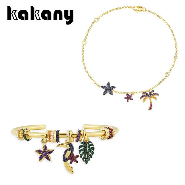 kakany 2020 new high-quality tropical flowers and palm tree adjustable bracelet/anklet original ladies fashion charm jewelry, Golden;silver
kakany 2020 new high-quality tropical flowers and palm tree adjustable bracelet/anklet original ladies fashion charm jewelry, Golden;silver