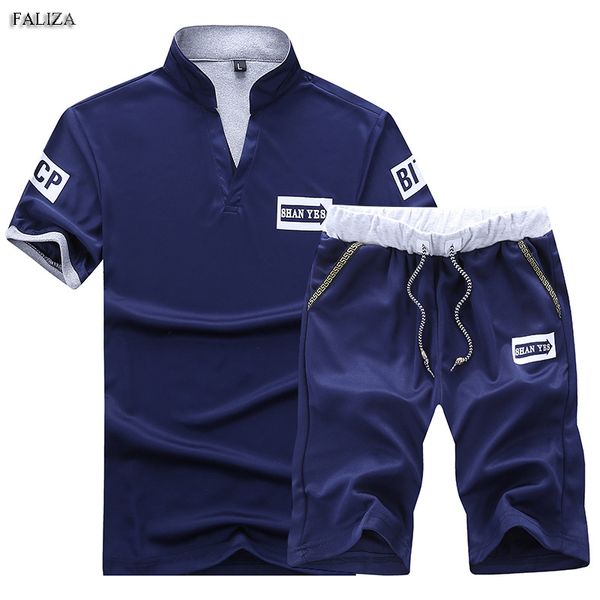 faliza 2018 fashion suit male tracksuit men shorts summer brand tshirt men letter printed sportsuit set shirt set101, Gray
faliza 2018 fashion suit male tracksuit men shorts summer brand tshirt men letter printed sportsuit set shirt set101, Gray