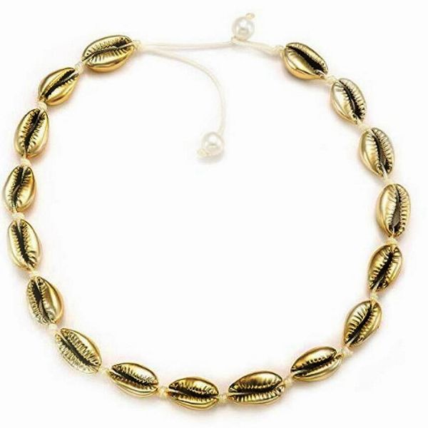 bohemian summer shell statement necklace for women wedding jewelry elegant simulated pearl choker necklace bijoux, Golden;silver
bohemian summer shell statement necklace for women wedding jewelry elegant simulated pearl choker necklace bijoux, Golden;silver