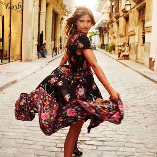 2020 new women summer boho beach maxi dress v neck vintage print long dresses casual sundress dress vestidos, Black;gray
2020 new women summer boho beach maxi dress v neck vintage print long dresses casual sundress dress vestidos, Black;gray
