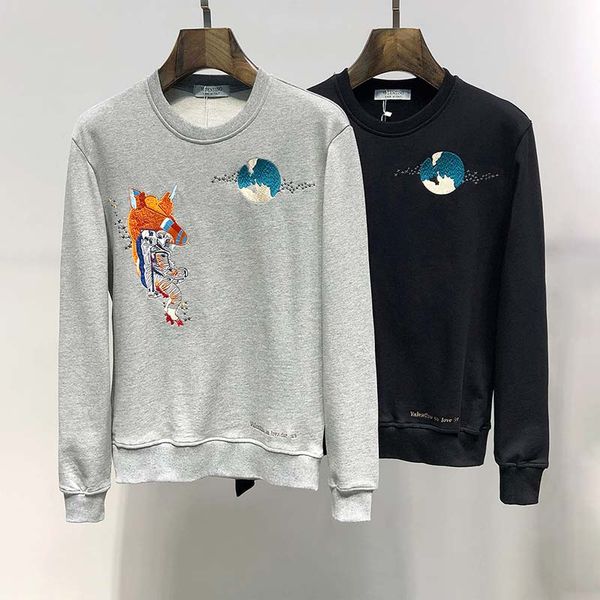 мужская дизайнерская мужская новая хлопчатобумажная корейская версия свитера творческий узор повседневная тонкая махровая ткань черный серый, Black
мужская дизайнерская мужская новая хлопчатобумажная корейская версия свитера творческий узор повседневная тонкая махровая ткань черный серый, Black