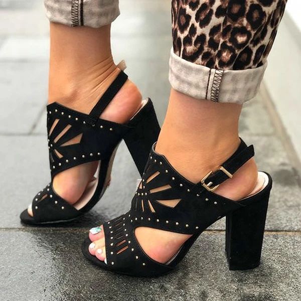shoes women high heels sandals summer lady ankle buckle strap women's cross strap shoes lady party wedding female, Black
shoes women high heels sandals summer lady ankle buckle strap women's cross strap shoes lady party wedding female, Black