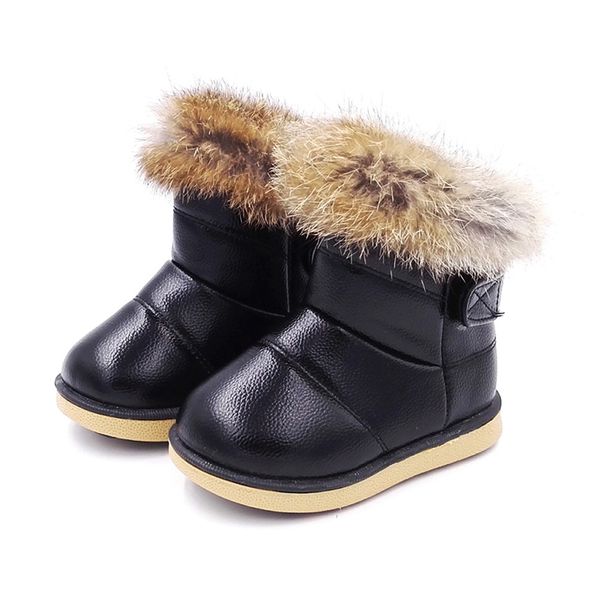 winter boots girls boys snow boots warm plush fur children winter for baby girls, Black;grey
winter boots girls boys snow boots warm plush fur children winter for baby girls, Black;grey