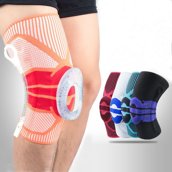 1 piece patella knee protector brace silicone spring knee pad fitness knitted compression elastic sleeve support sports, Black;gray
1 piece patella knee protector brace silicone spring knee pad fitness knitted compression elastic sleeve support sports, Black;gray