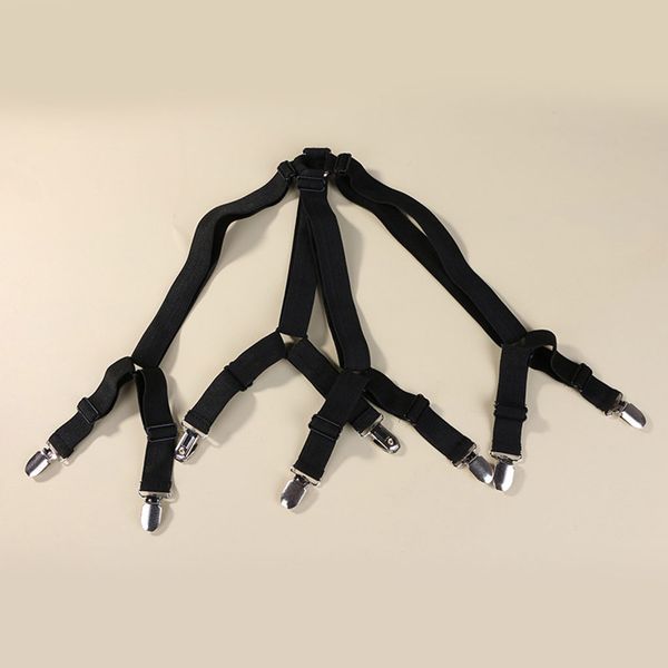 new 2 pcs sheet bed adjustable suspenders crisscross band straps grippers mattress duvet elastic fasteners clips
new 2 pcs sheet bed adjustable suspenders crisscross band straps grippers mattress duvet elastic fasteners clips