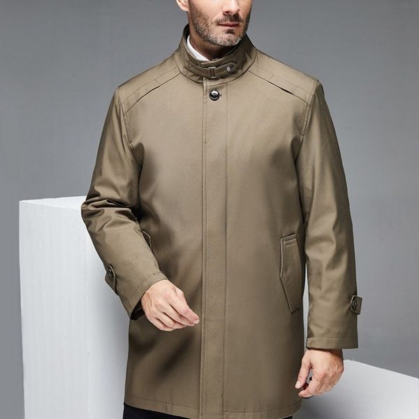 autumn business man mid long trench coat mens slim fit stand collar windbreaker thick dust coat office work casual sobretudo, Tan;black
autumn business man mid long trench coat mens slim fit stand collar windbreaker thick dust coat office work casual sobretudo, Tan;black
