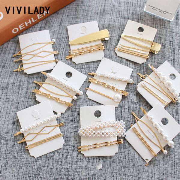 vivilady trendy cute simulated-pearl barrettes hairwear sets charming hairpin jewelry accessories for girl hair clips, Golden;white
vivilady trendy cute simulated-pearl barrettes hairwear sets charming hairpin jewelry accessories for girl hair clips, Golden;white