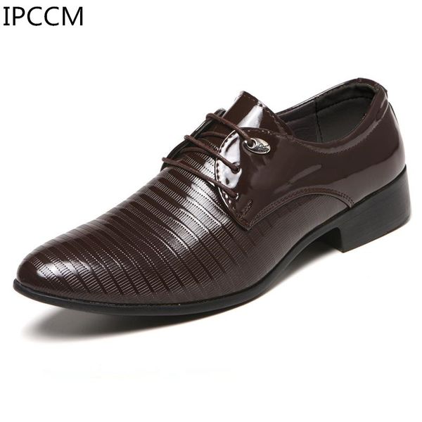 2019 autumn british korean version novelty pointed stripe youth large size multiple colors men's business formal leather shoes, Black
2019 autumn british korean version novelty pointed stripe youth large size multiple colors men's business formal leather shoes, Black