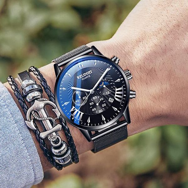 original fashion design mens watches waterproof sport wrist watch moon phase quartz black steel new, Slivery;brown
original fashion design mens watches waterproof sport wrist watch moon phase quartz black steel new, Slivery;brown