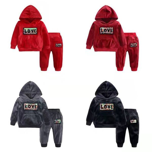 9m-7t kids designer tracksuits girls boys 2pcs gold velvet hooded suits set baby boy outfits children clothing toddle luxury clothes, White
9m-7t kids designer tracksuits girls boys 2pcs gold velvet hooded suits set baby boy outfits children clothing toddle luxury clothes, White