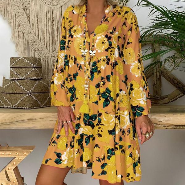 casual female clothes plus size women designer dress deep v neck summer print dresses loose, Black;gray
casual female clothes plus size women designer dress deep v neck summer print dresses loose, Black;gray