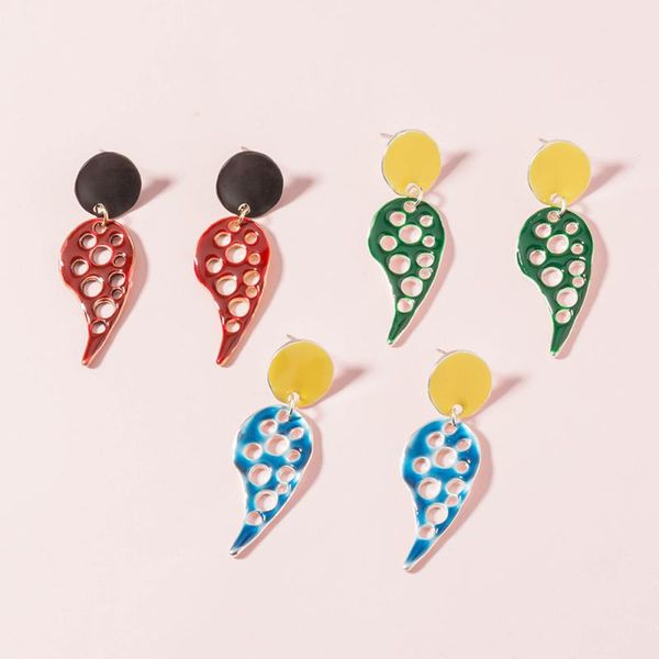 new arrive chili shaped heart earrings for women circular hollow metal geometry earing fashion birthday jewelry gift 2019, Silver
new arrive chili shaped heart earrings for women circular hollow metal geometry earing fashion birthday jewelry gift 2019, Silver