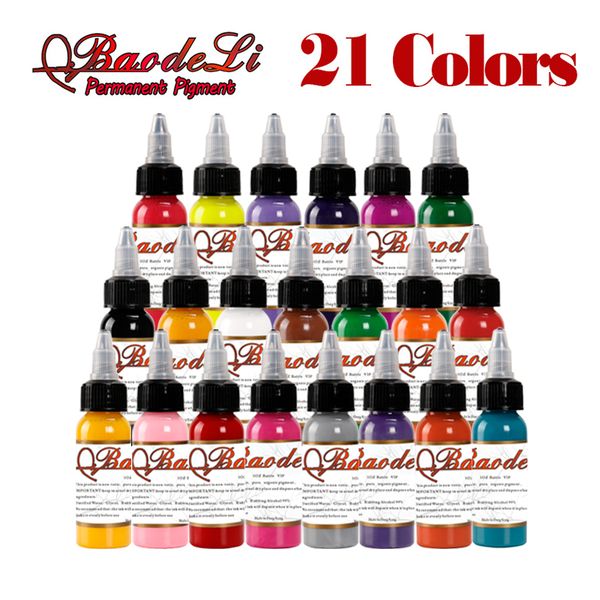 21 bottle 1oz tattoo ink pigment set kits body arts 30ml black professinal beauty permanent makesup paints accesories
21 bottle 1oz tattoo ink pigment set kits body arts 30ml black professinal beauty permanent makesup paints accesories