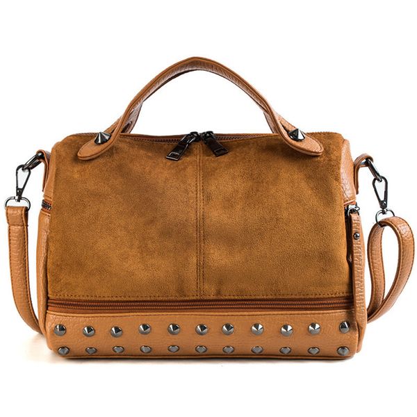 women pu leather solid single shoulder crossbody bag party zipper vintage rivets large capacity messenger gift fashion money
women pu leather solid single shoulder crossbody bag party zipper vintage rivets large capacity messenger gift fashion money
