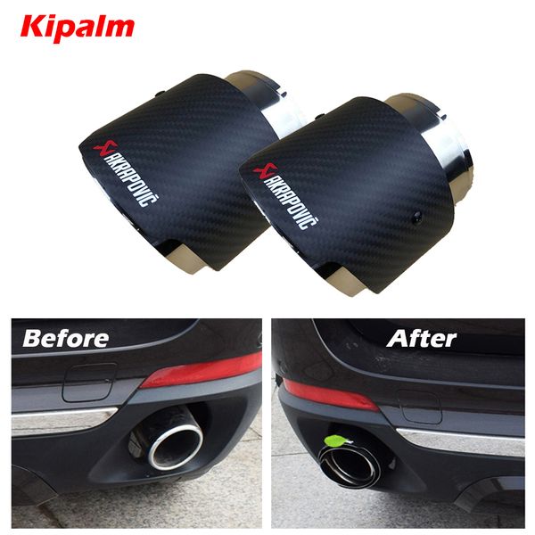 2pcs matte carbon fiber exhaust tip muffler tip for bmw x5 e70 f15 x6 f16 with ak logo
2pcs matte carbon fiber exhaust tip muffler tip for bmw x5 e70 f15 x6 f16 with ak logo