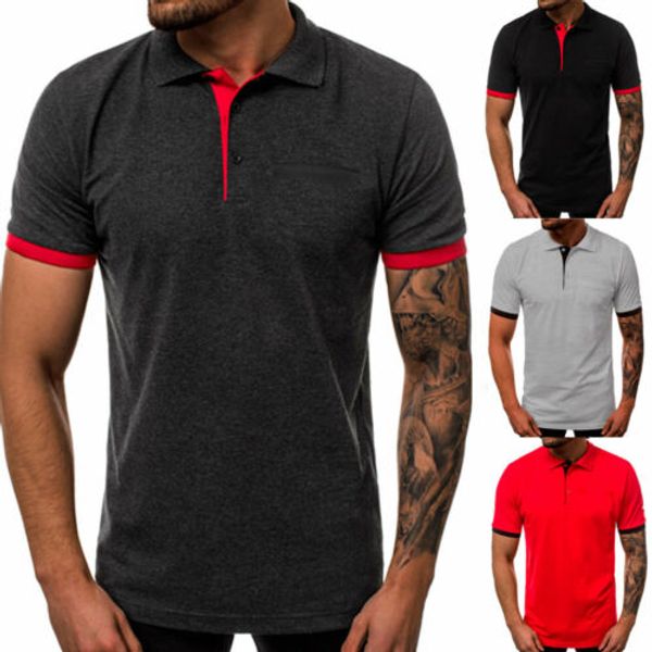 summer fashion men's slim fit shirts short sleeve casual t-shirt jersey cotton tee clothing, White;black
summer fashion men's slim fit shirts short sleeve casual t-shirt jersey cotton tee clothing, White;black