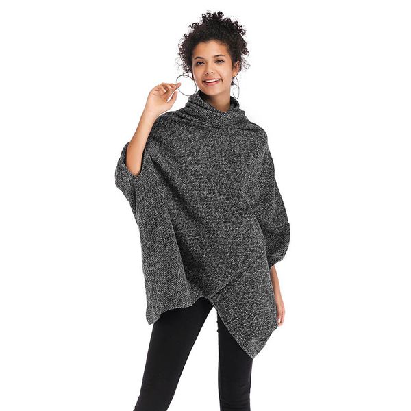 womens capes knitwear pullovers bohemian coat asymmetrical sweater ponchos capes lady knit shawl cape cashmere feel scarf poncho, White;black
womens capes knitwear pullovers bohemian coat asymmetrical sweater ponchos capes lady knit shawl cape cashmere feel scarf poncho, White;black