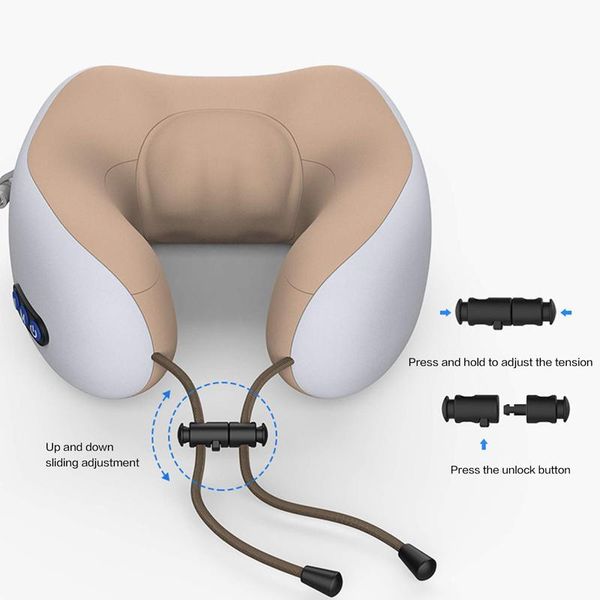 health care rechargeable cervical vertebra mrassager electric neck cushion u-shaped pillow massage pillow neck massager dhl
health care rechargeable cervical vertebra mrassager electric neck cushion u-shaped pillow massage pillow neck massager dhl