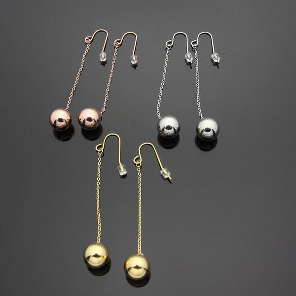 2020 designer jewelry wholesale simple steel ball earrings round bead earrings 18k gold ladies earrings, Silver
2020 designer jewelry wholesale simple steel ball earrings round bead earrings 18k gold ladies earrings, Silver