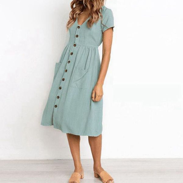 woman clothes women designer dresses womens fashion summer classic dresses button decorative swing midi dresses a line with vestidos, Black;gray
woman clothes women designer dresses womens fashion summer classic dresses button decorative swing midi dresses a line with vestidos, Black;gray