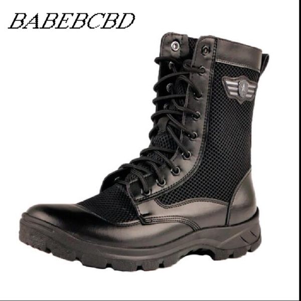 2018 summer men's army boots special soldiers leather mesh breathable zipper combat ultra-light army training security boots
2018 summer men's army boots special soldiers leather mesh breathable zipper combat ultra-light army training security boots