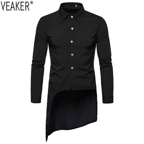 high street effen kleur shirt lange onregelmatige slim fit shirts mannelijke lange mouwen business casual shirt s-2xl, White;black
high street effen kleur shirt lange onregelmatige slim fit shirts mannelijke lange mouwen business casual shirt s-2xl, White;black