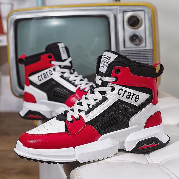 2019 winter new men's casual board shoes plush warm outdoor high men's shoes youth students sports
2019 winter new men's casual board shoes plush warm outdoor high men's shoes youth students sports