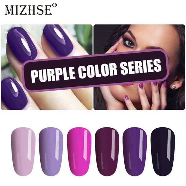 mizhse 6pcs ml purple series gel nail polish soak off uv gel nail art primer semi permanent glue lacquer, Red;pink
mizhse 6pcs ml purple series gel nail polish soak off uv gel nail art primer semi permanent glue lacquer, Red;pink