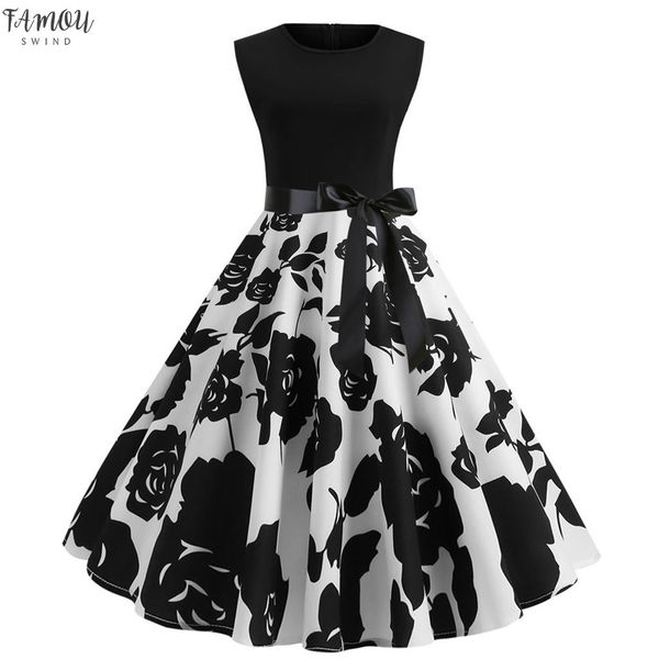vintage sleeveless casual dress summer work print casual party swing dress summer women elegant sukienka vestidos 37#g7, Black;gray
vintage sleeveless casual dress summer work print casual party swing dress summer women elegant sukienka vestidos 37#g7, Black;gray