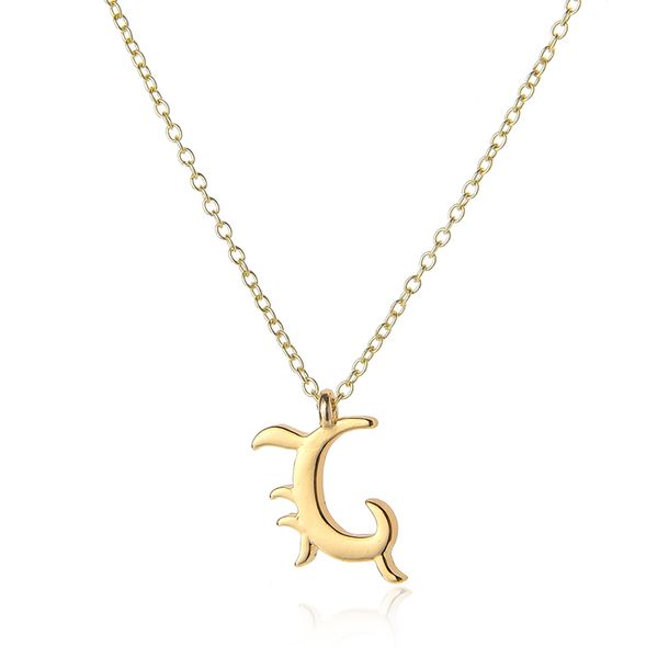 10 cursive english letter g name sign personality pendant chain necklace alphabet initial friend family gift necklace jewelry, Silver
10 cursive english letter g name sign personality pendant chain necklace alphabet initial friend family gift necklace jewelry, Silver