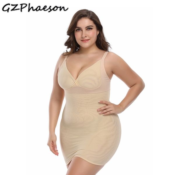 big size corset backless body shaper dress women slimming underwear bodysuit with cups seamless shapewear slip straight dress, Black;white
big size corset backless body shaper dress women slimming underwear bodysuit with cups seamless shapewear slip straight dress, Black;white